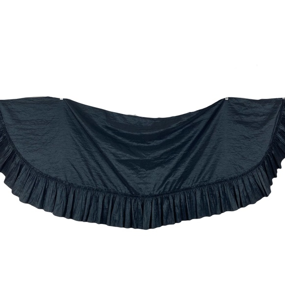 La Perla Midnight Black Ruffled Robe - Picture 5 of 12